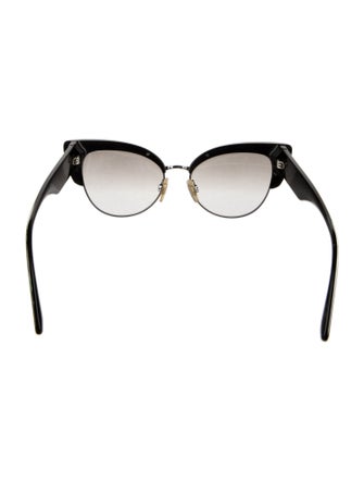 Dolce & Gabbana Cat-Eye Gradient Sunglasses