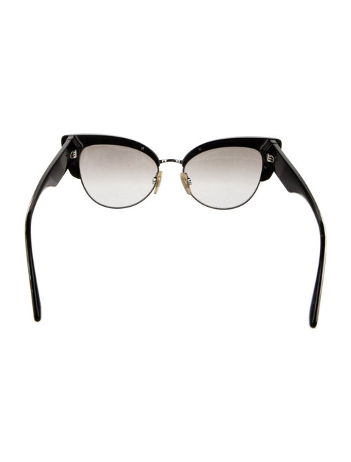 Dolce & Gabbana Cat-Eye Gradient Sunglasses