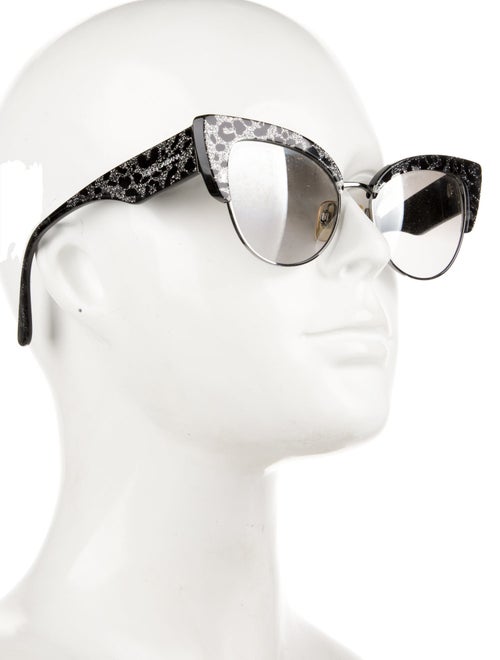 Dolce & Gabbana Cat-Eye Gradient Sunglasses