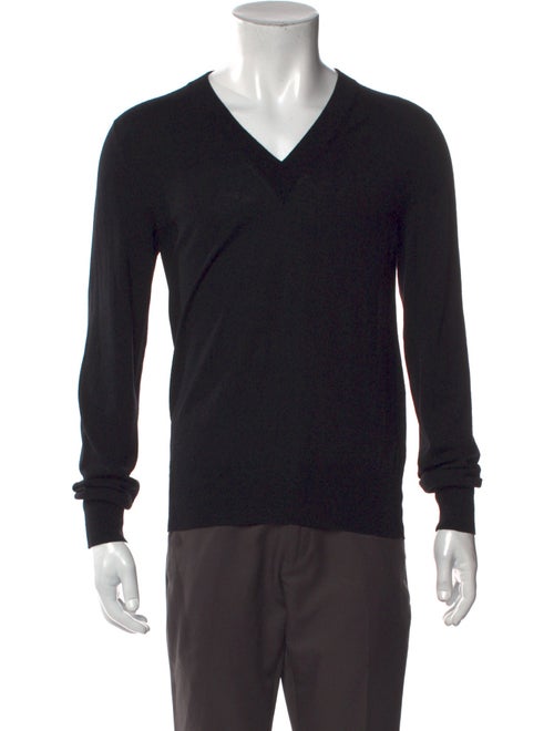 Dolce & Gabbana Virgin Wool V-Neck Pullover
