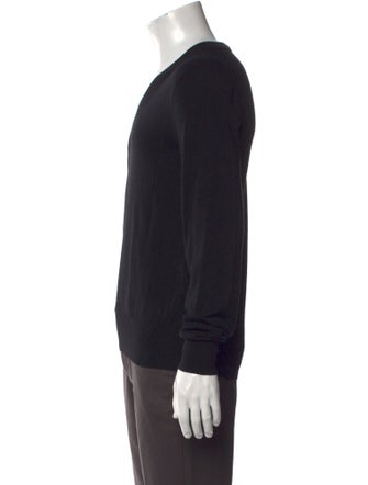 Dolce & Gabbana Virgin Wool V-Neck Pullover