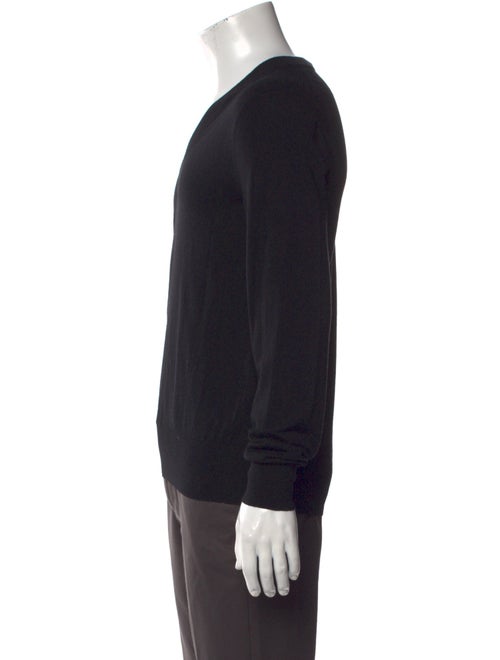 Dolce & Gabbana Virgin Wool V-Neck Pullover