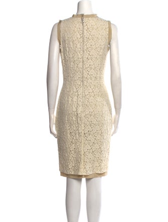 Dolce & Gabbana Crew Neck Knee-Length Dress