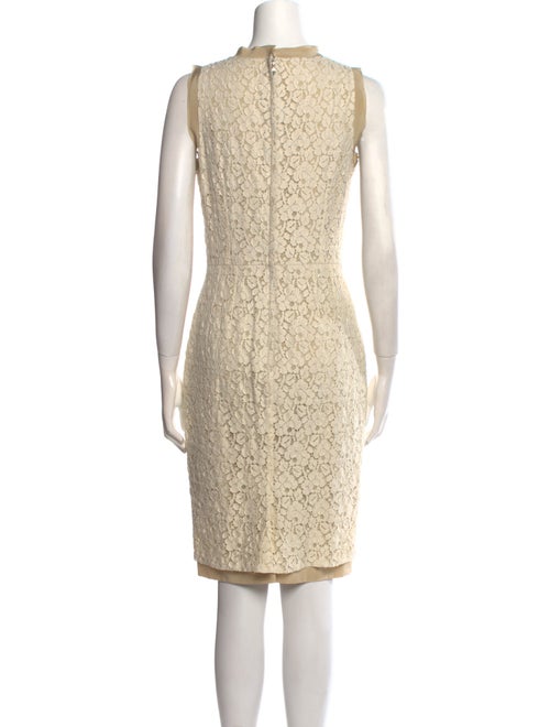 Dolce & Gabbana Crew Neck Knee-Length Dress