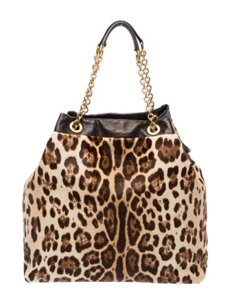 Dolce & Gabbana Ponyhair Shoulder Bag