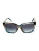 Dolce & Gabbana Wayfarer Gradient Sunglasses