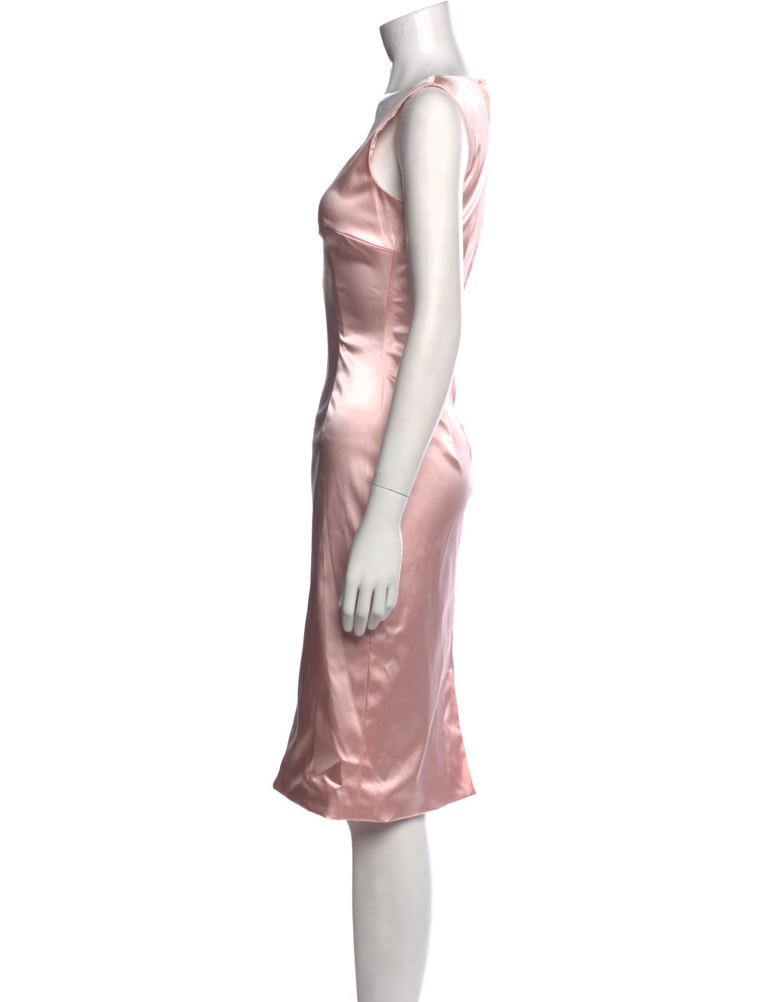 Dolce & Gabbana V-Neck Knee-Length Dress w/ Tags