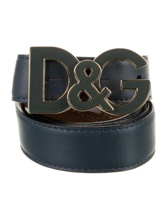 Dolce & Gabbana Skinny Leather Belt