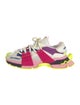 Dolce & Gabbana Canvas Colorblock Pattern Sneakers