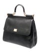 Dolce & Gabbana Leather Top Handle Bag