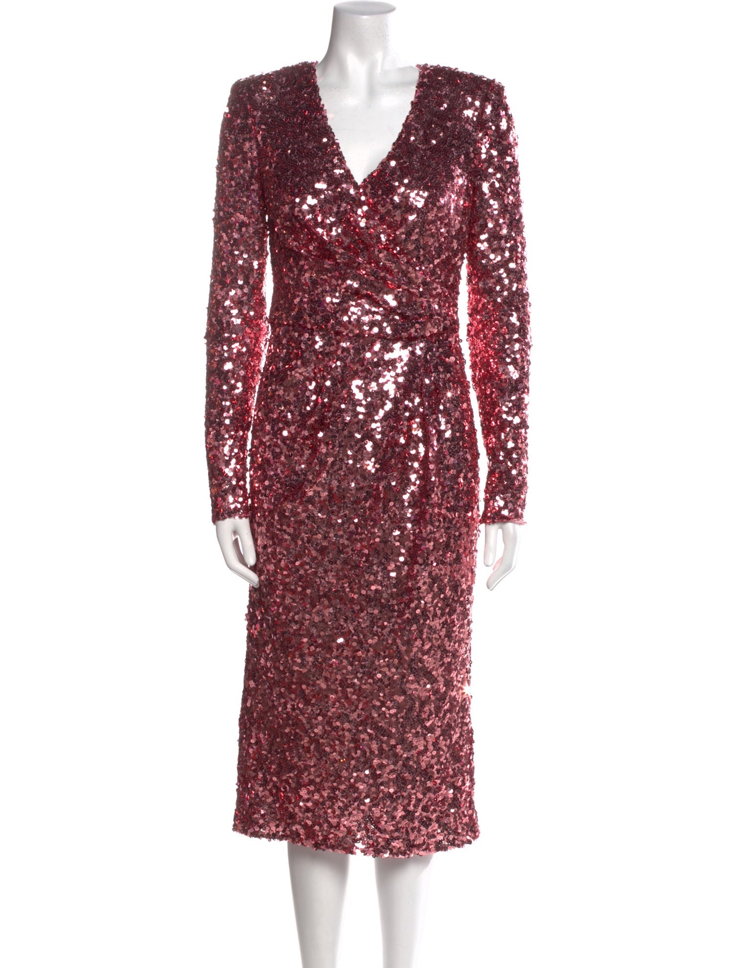 Dolce & Gabbana Sequin Midi Length Dress