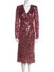 Dolce & Gabbana Sequin Midi Length Dress