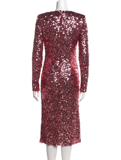 Dolce & Gabbana Sequin Midi Length Dress