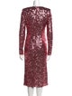 Dolce & Gabbana Sequin Midi Length Dress