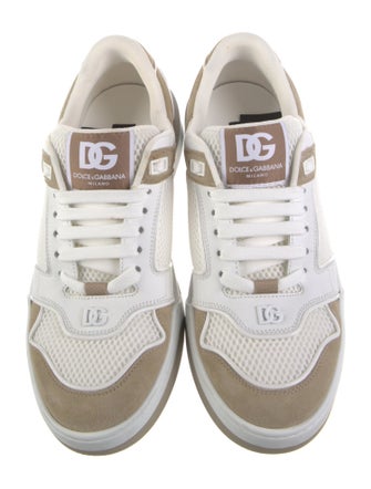 Dolce & Gabbana Colorblock Pattern Sneakers