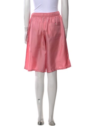 Dolce & Gabbana Silk Knee-Length Shorts
