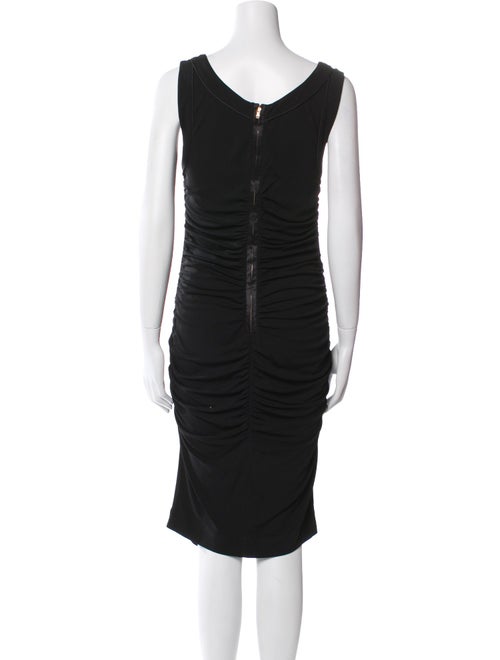 Dolce & Gabbana Scoop Neck Knee-Length Dress