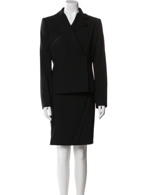 Dolce & Gabbana Virgin Wool Skirt Suit