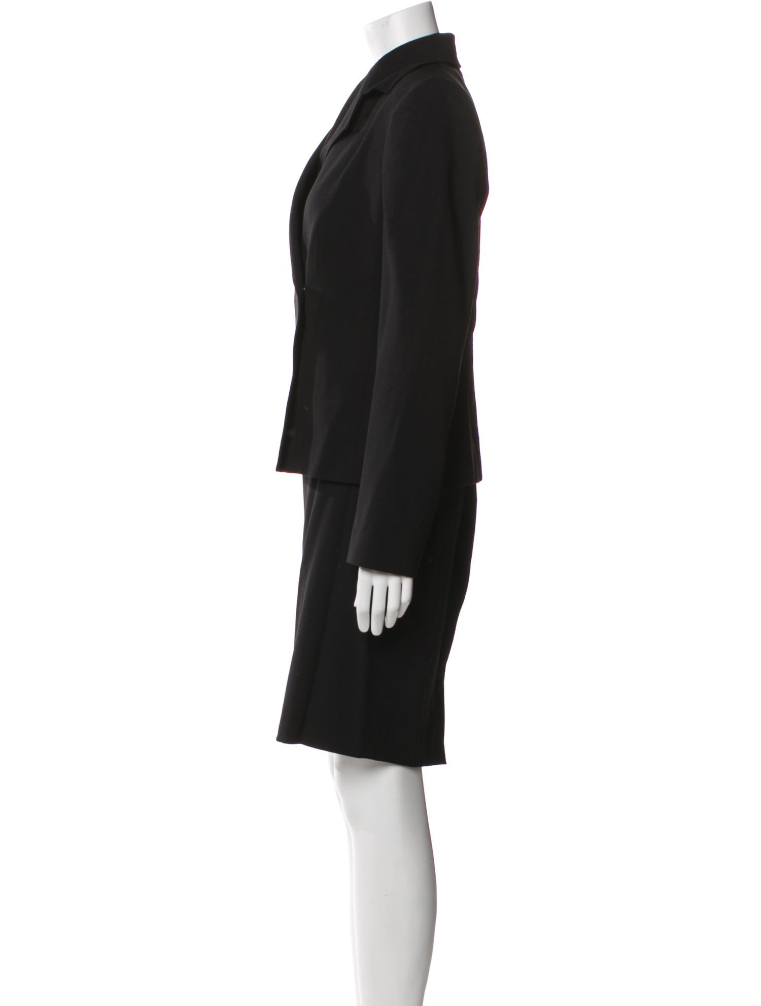 Dolce & Gabbana Virgin Wool Skirt Suit