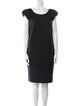 Dolce & Gabbana Virgin Wool Knee-Length Dress