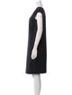 Dolce & Gabbana Virgin Wool Knee-Length Dress