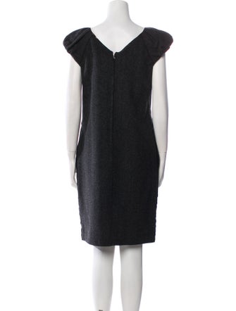 Dolce & Gabbana Virgin Wool Knee-Length Dress