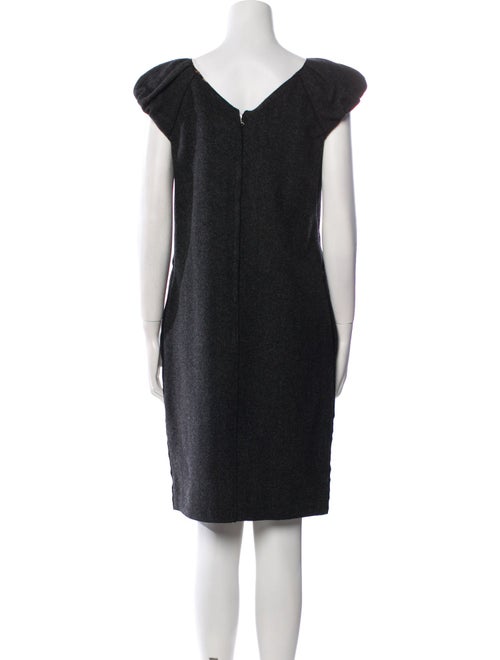 Dolce & Gabbana Virgin Wool Knee-Length Dress
