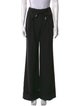 Dolce & Gabbana Virgin Wool Wide Leg Pants