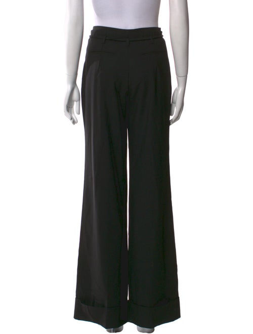 Dolce & Gabbana Virgin Wool Wide Leg Pants