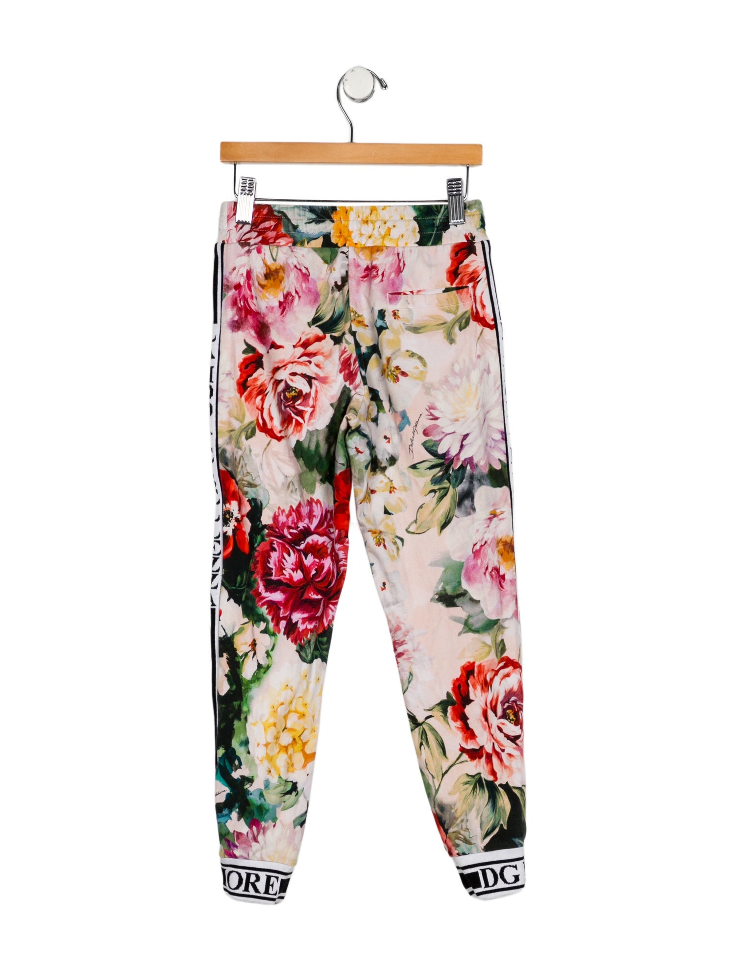 Dolce & Gabbana Girls' Floral Print Joggers