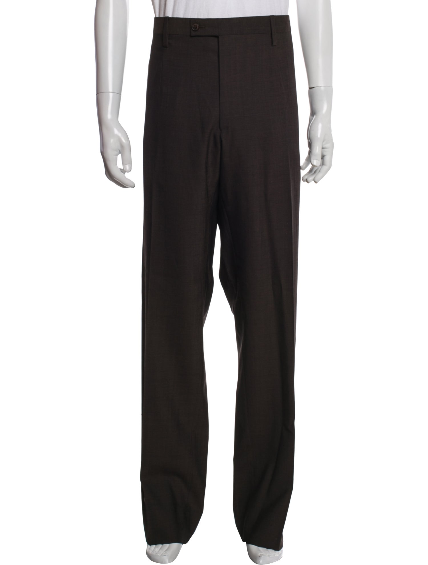 Dolce & Gabbana Virgin Wool Dress Pants