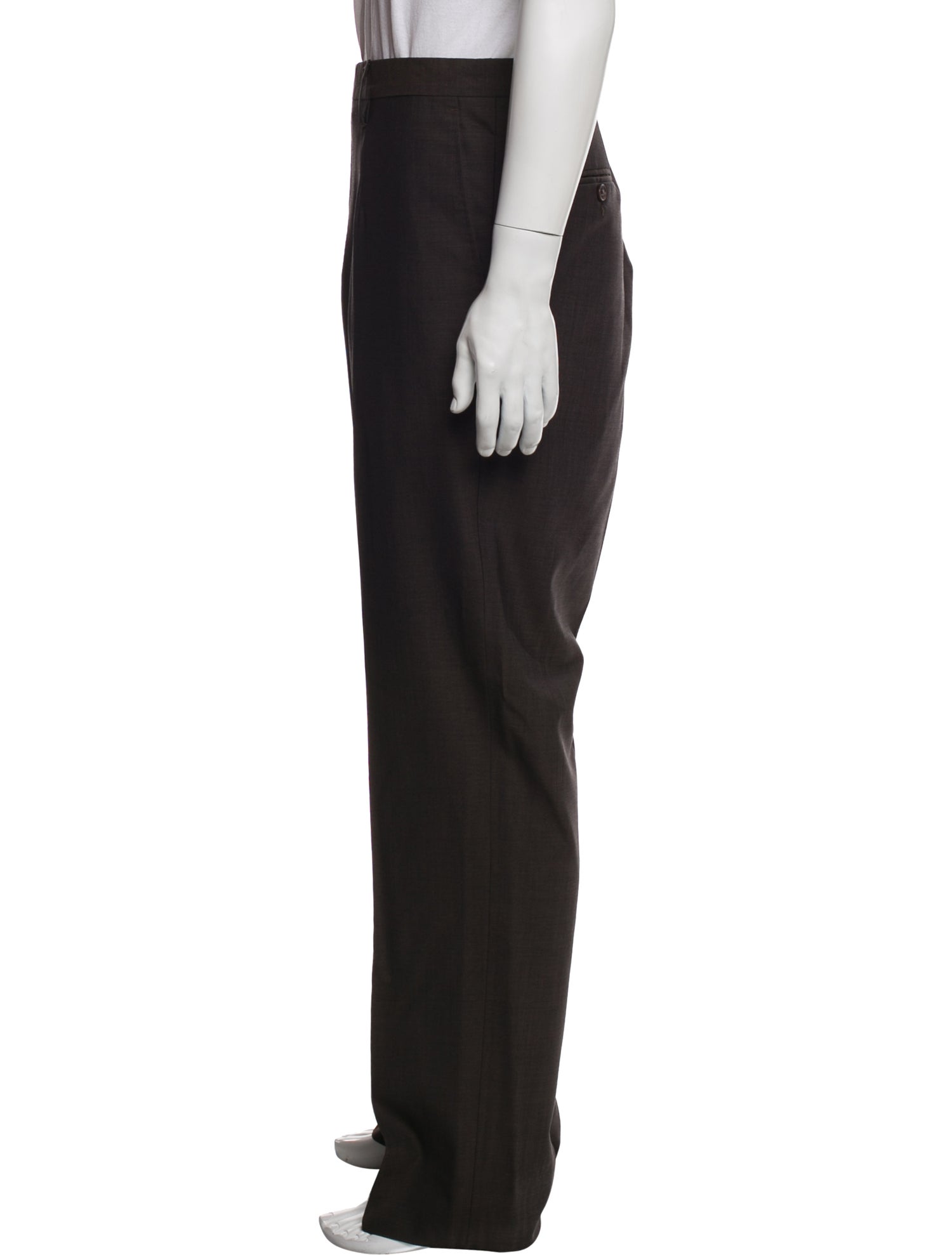 Dolce & Gabbana Virgin Wool Dress Pants