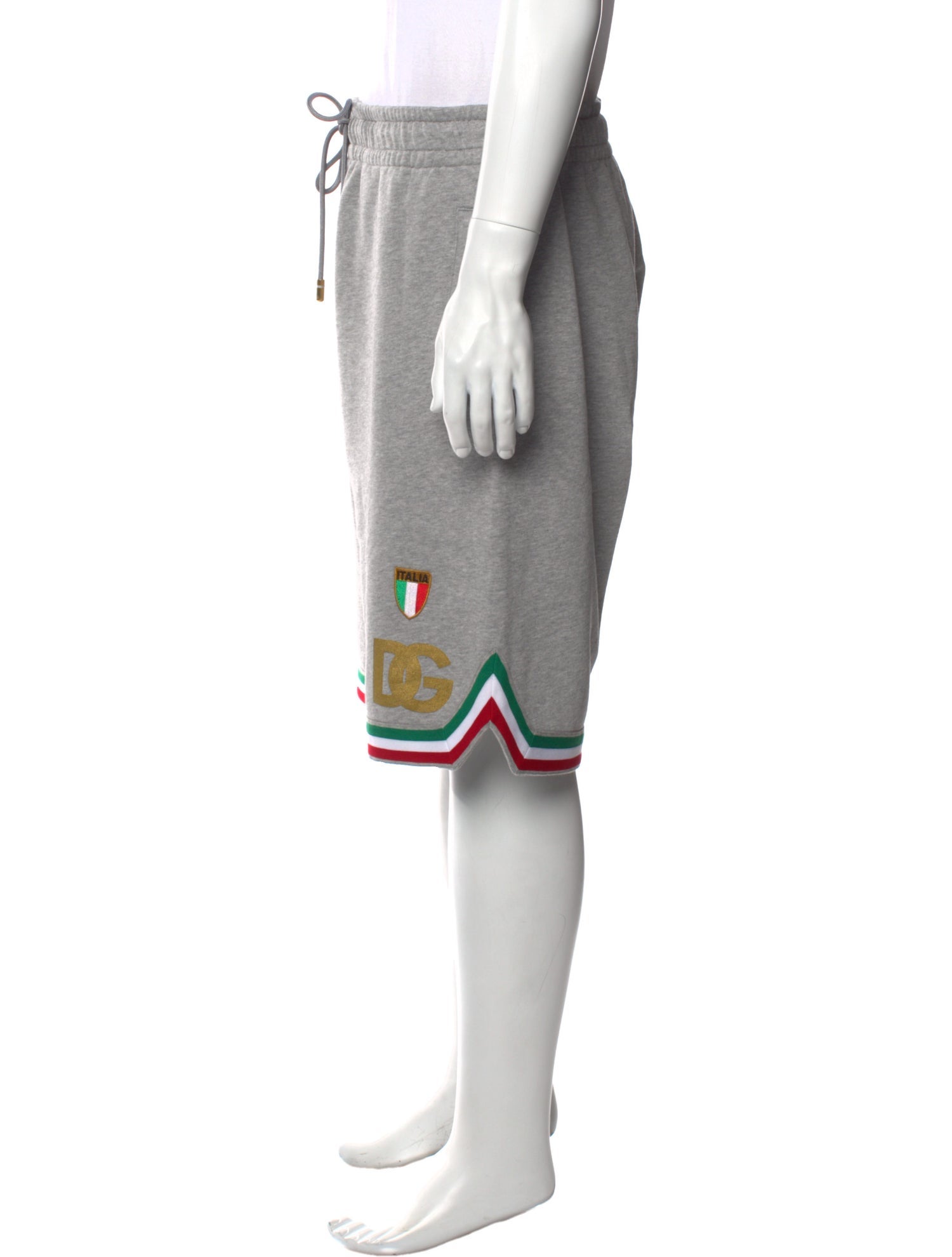 Dolce & Gabbana Striped Athletic Shorts w/ Tags