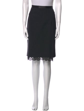 Dolce & Gabbana Pleated Accents Knee-Length Skirt