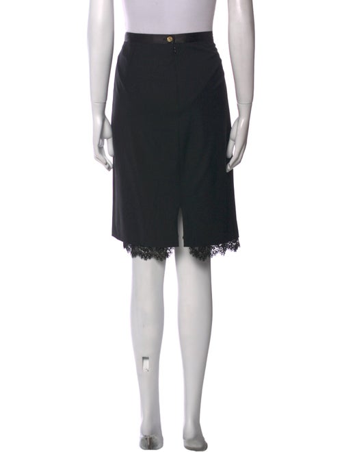 Dolce & Gabbana Pleated Accents Knee-Length Skirt