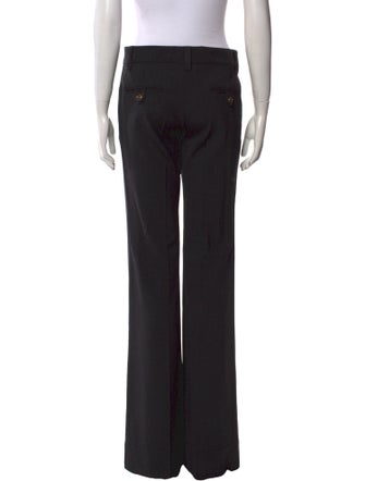 Dolce & Gabbana Virgin Wool Wide Leg Pants