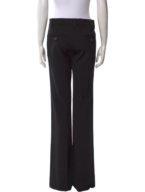 Dolce & Gabbana Virgin Wool Wide Leg Pants
