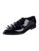 Dolce & Gabbana Patent Leather Bow Accents Oxfords
