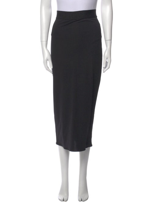 Dolce & Gabbana Grosgrain Trim Midi Length Skirt