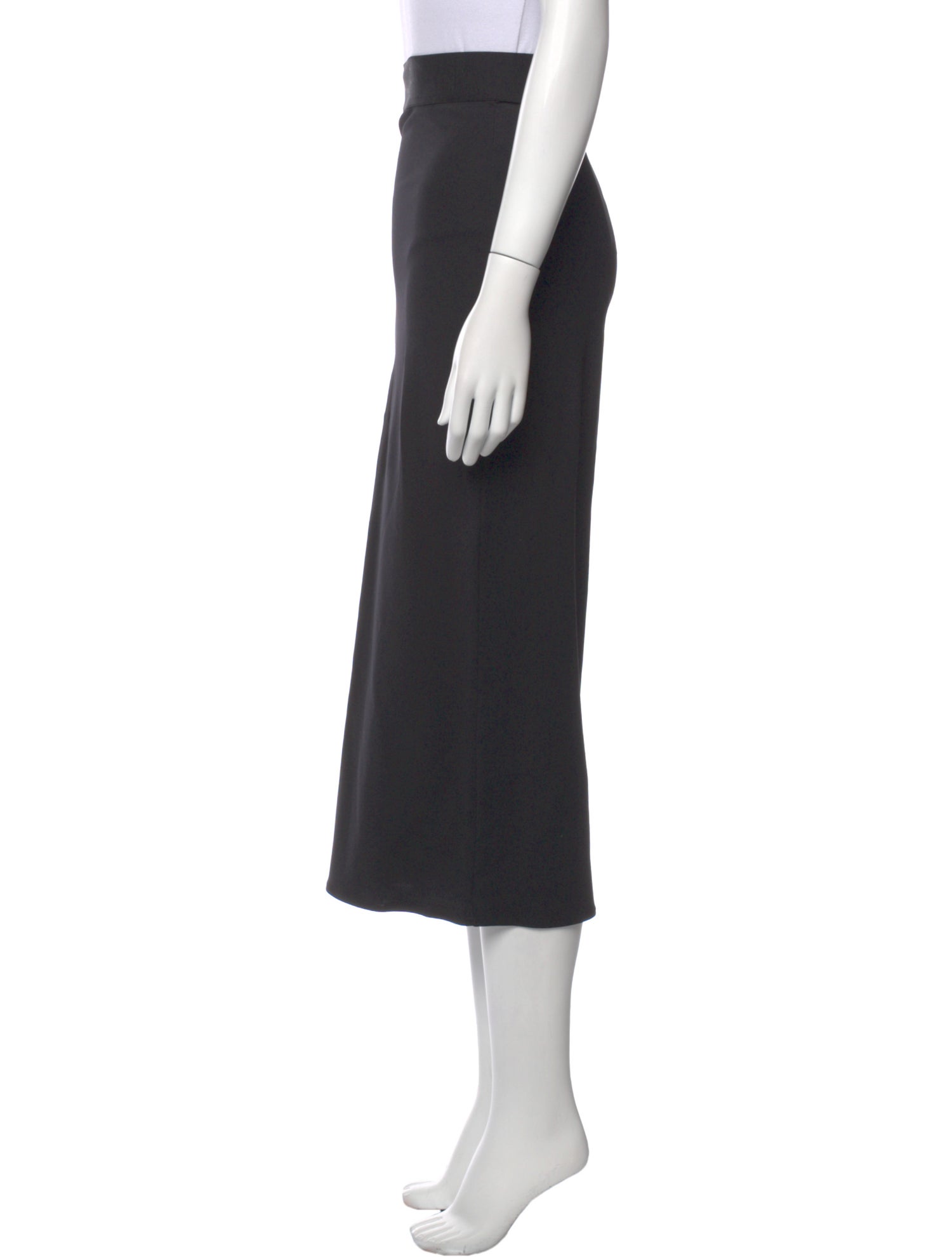 Dolce & Gabbana Grosgrain Trim Midi Length Skirt