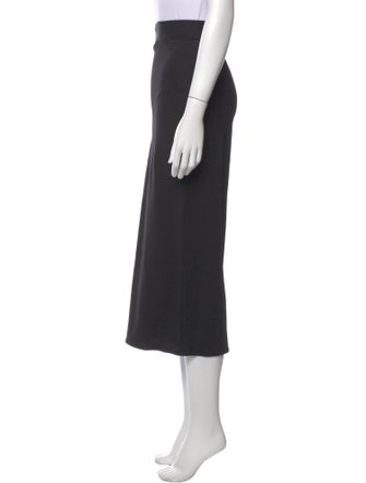 Dolce & Gabbana Grosgrain Trim Midi Length Skirt