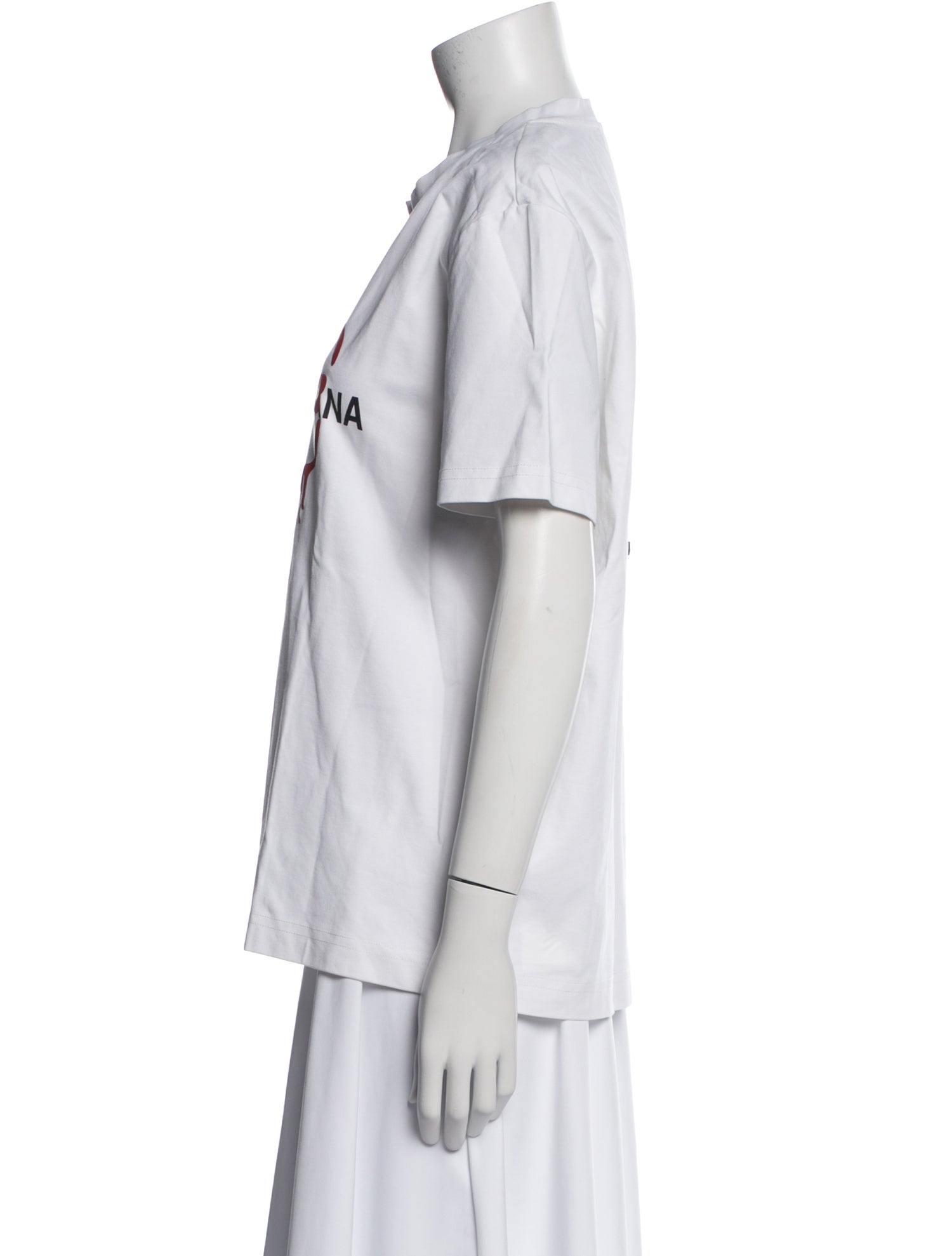 Dolce & Gabbana Graphic Print Crew Neck T-Shirt