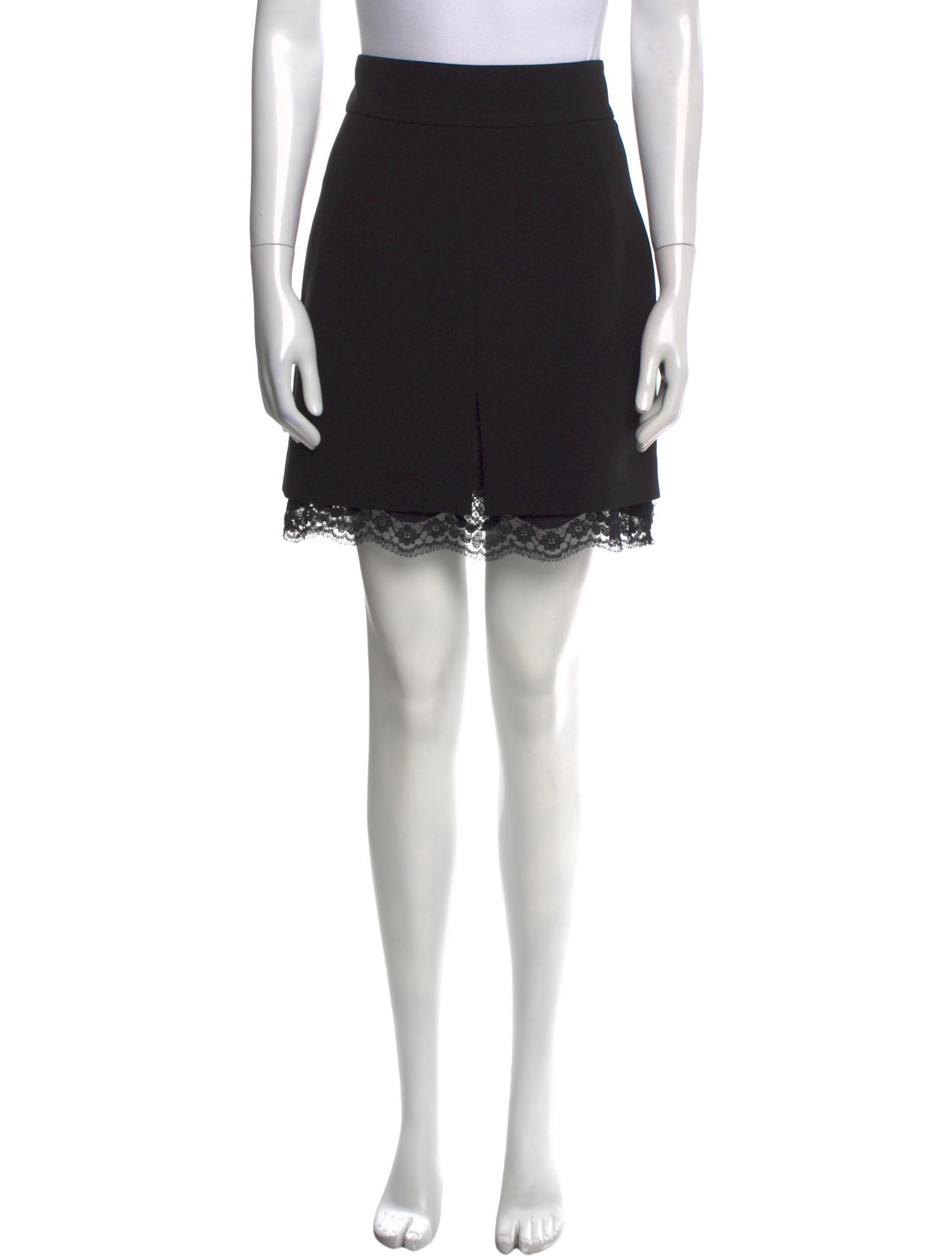 Dolce & Gabbana Virgin Wool Mini Skirt
