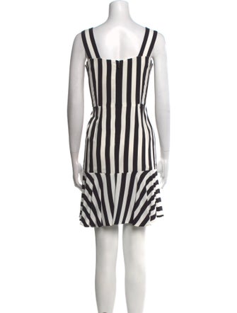 Dolce & Gabbana Striped Mini Dress