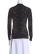 Dolce & Gabbana Virgin Wool Animal Print Sweater