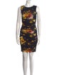 Dolce & Gabbana Floral Print Mini Dress