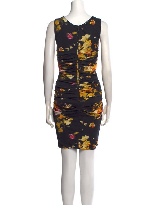 Dolce & Gabbana Floral Print Mini Dress