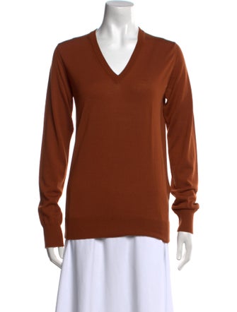 Dolce & Gabbana Virgin Wool V-Neck Sweater