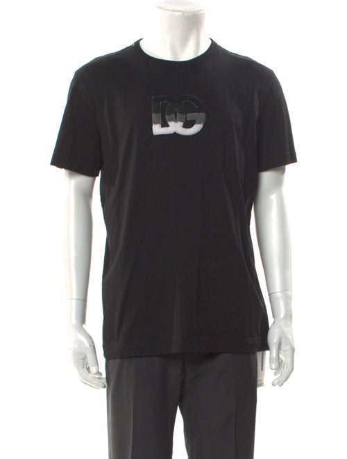 Dolce & Gabbana Graphic Print Crew Neck T-Shirt
