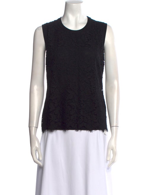 Dolce & Gabbana Crew Neck Sleeveless Top